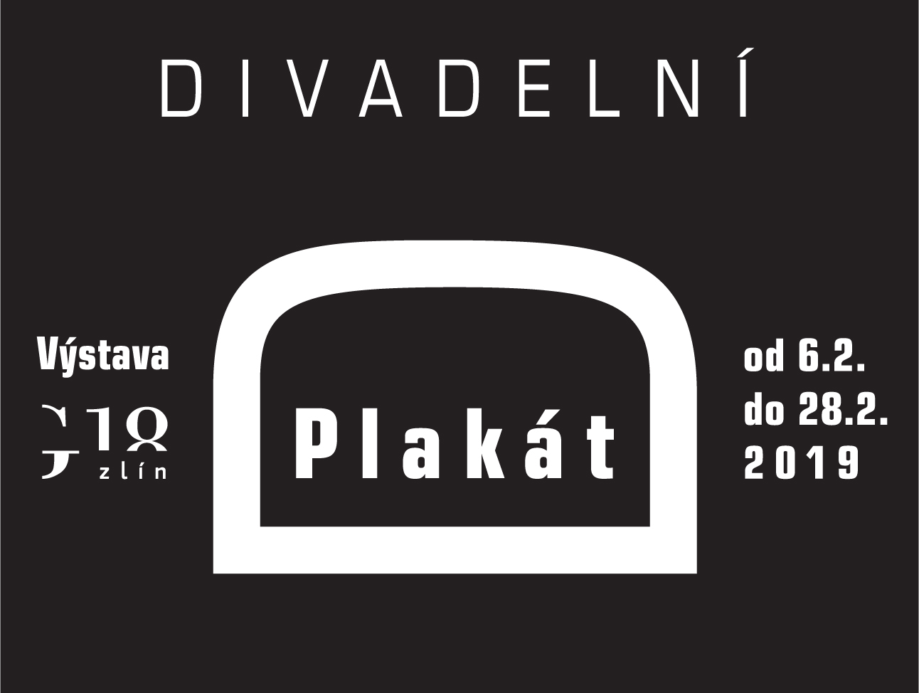 banner k výstavě divadelní plakát