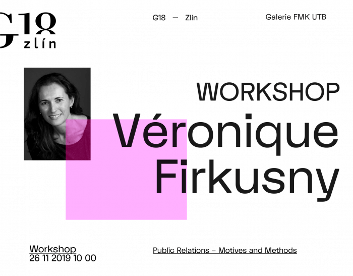 banner k workshopu s Veronique Firkusny