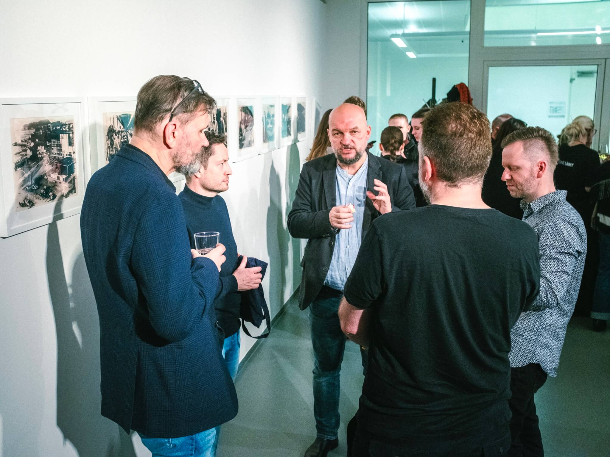 Momenty z vernisáže výstavy Nová situace